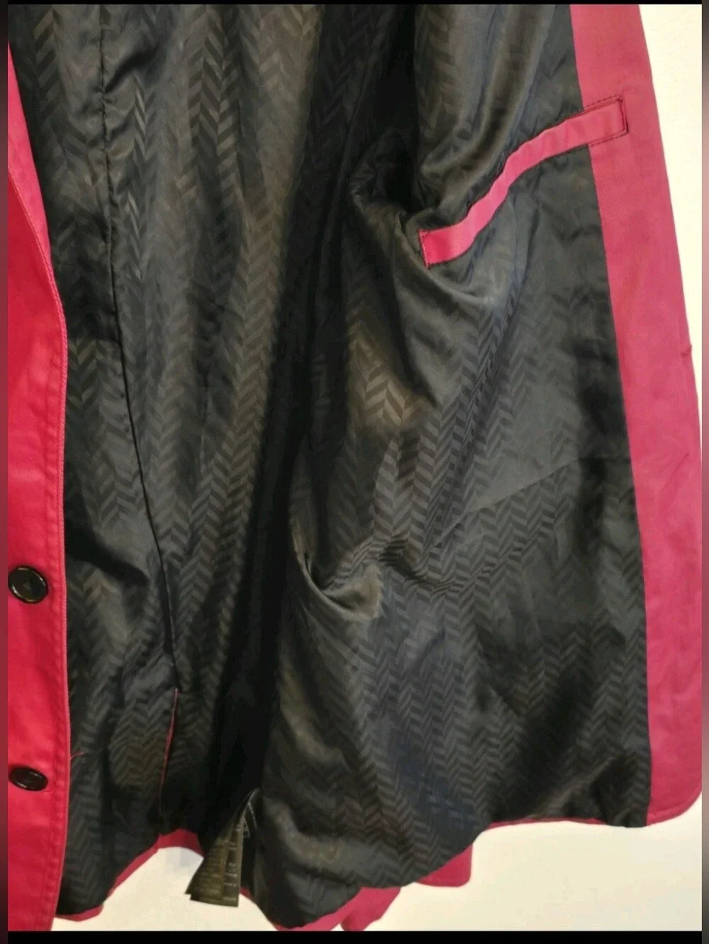 G by Guess Jacket Suit Blazer Red Size M Fully Lined 2 Button Front Unisex